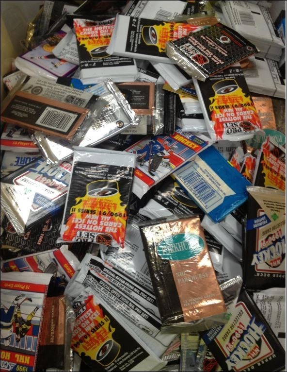 100 Vintage Hockey NHL Cards In Factory Sealed Packs Unopened Pack Lot Gretzky