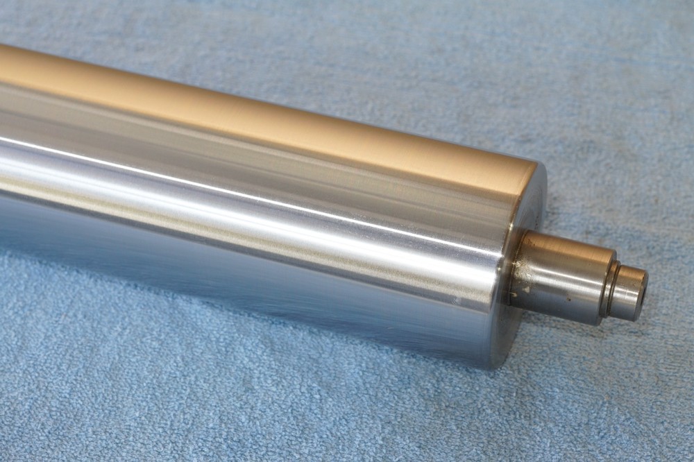 Didde Web Press Chrome Transfer Roller 20.5" Wide #329-025 (Quad-Flow System)