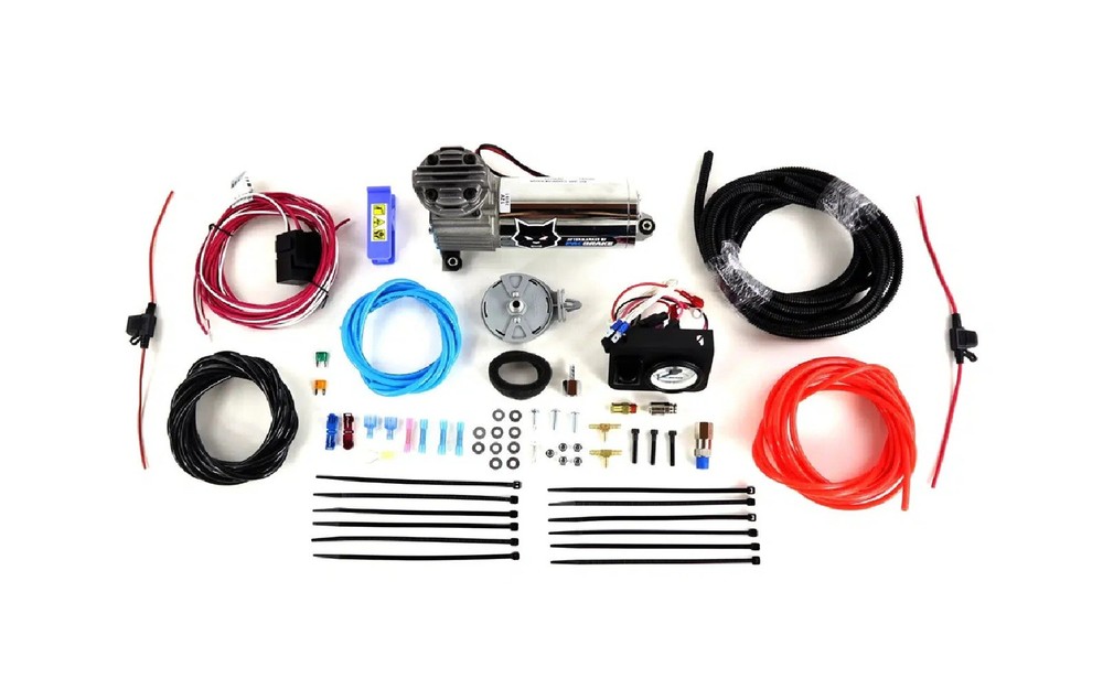 Pacbrake Universal Simultaneous In-Cab Control w/ Mechanical Gauge & Compressor