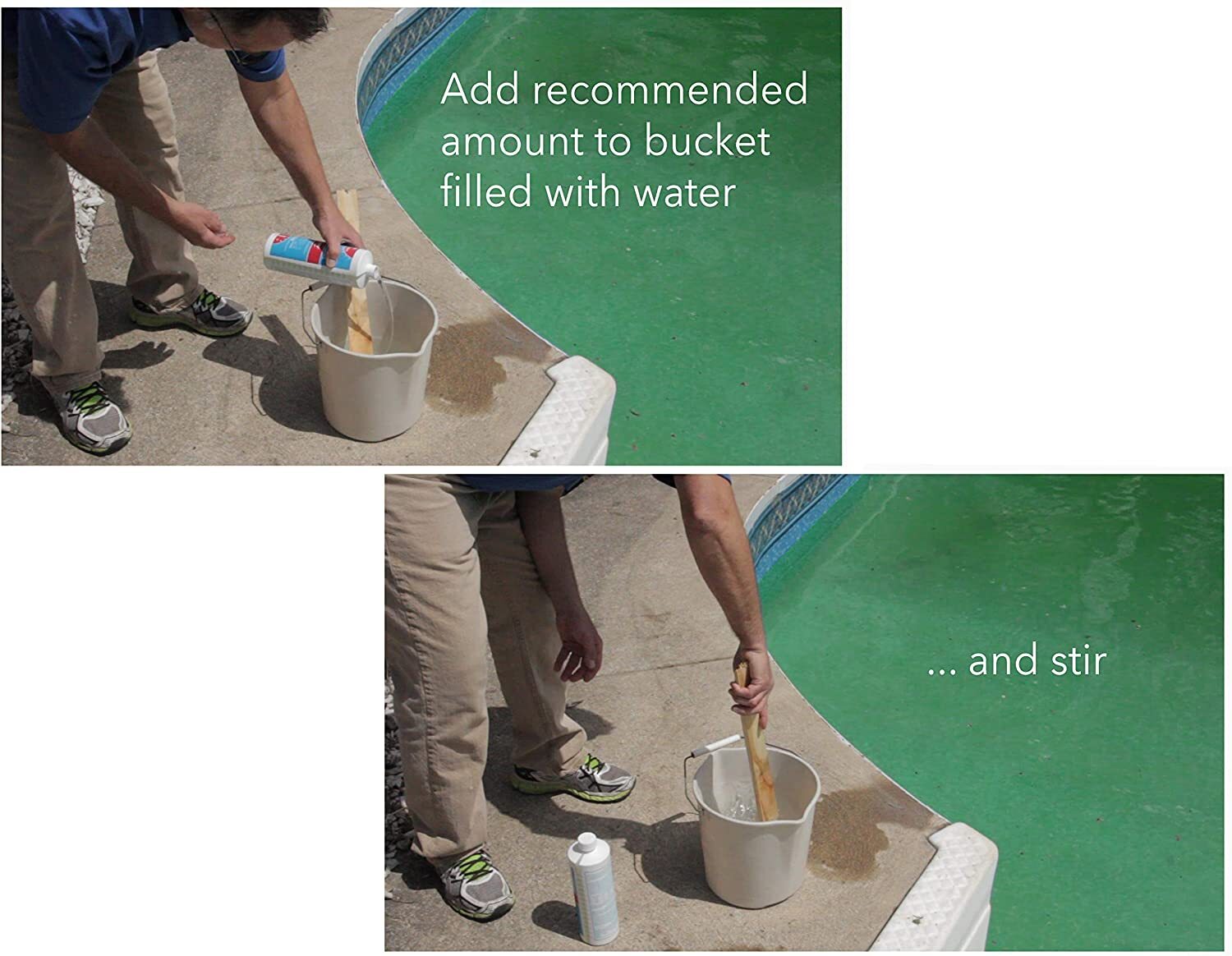 Algaecide 50 Plus Prevent Algae Swimming Pool Chemical - 32 oz (Choose Quantity)