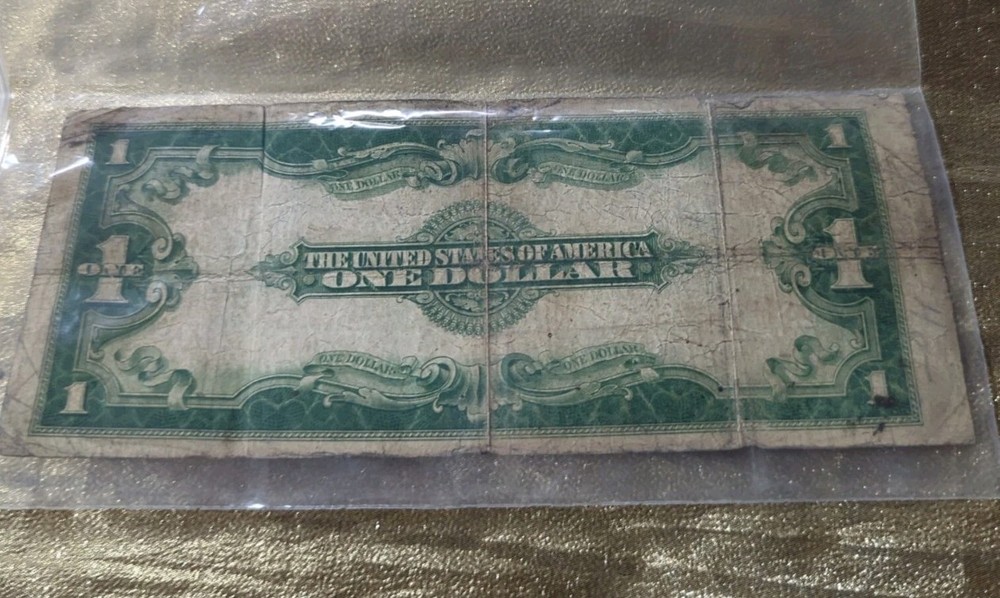 1923 One Dollar Silver Certificate Large Size Note Bill $1