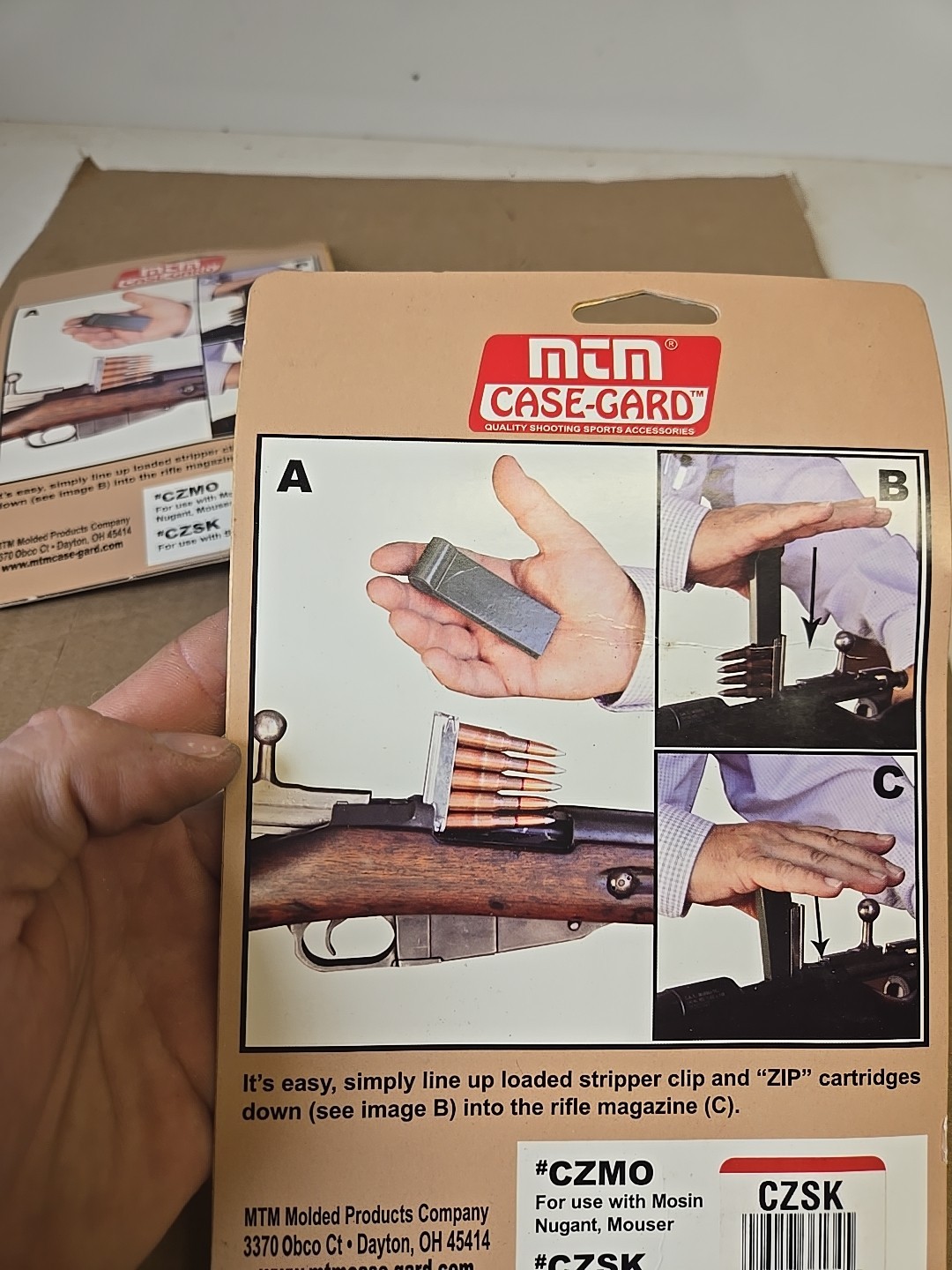 2x MTM Case-Gard CZSK Stripper Zip Ammo Loader - For SKS