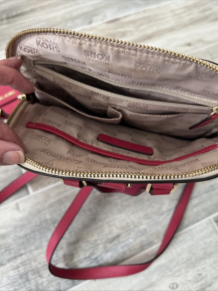 Michael Kors Backpack With Matching Wallet And Small Personal Item Bag