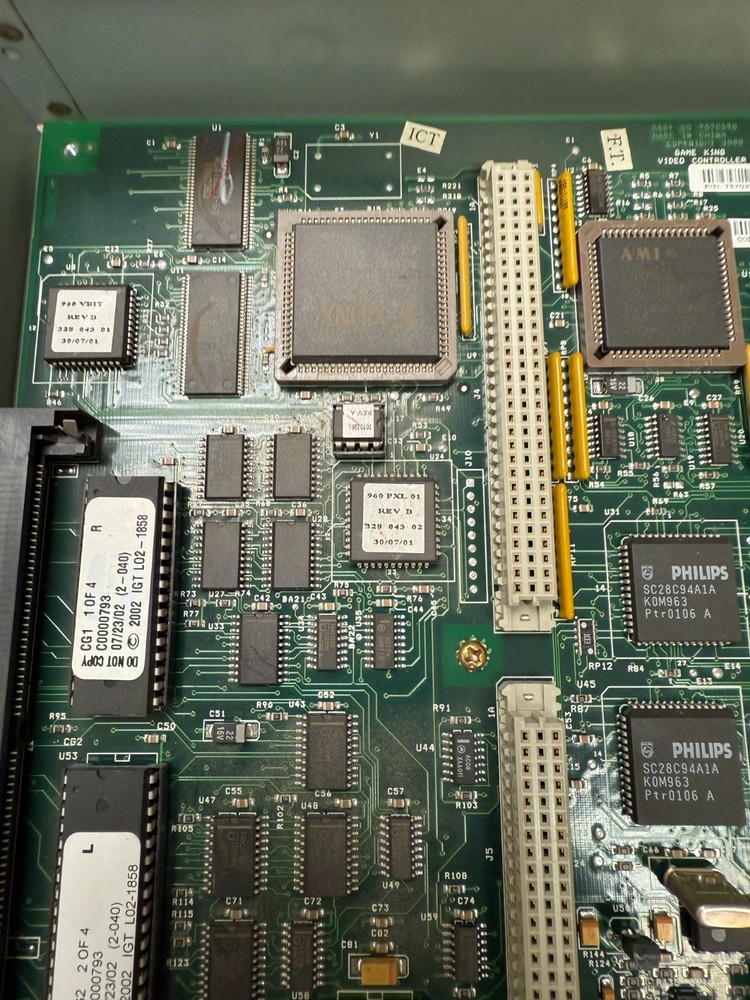 IGT CPU MPU 3902 Game king board/ I-Game UNTESTED READ