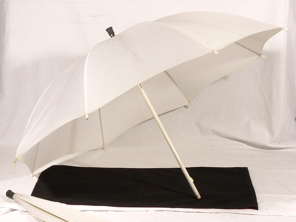 PRL) EPG 2x WHITE SOFTBOX UMBRELLA DIFFUSER 105 cm FLASH PHOTO STUDIO