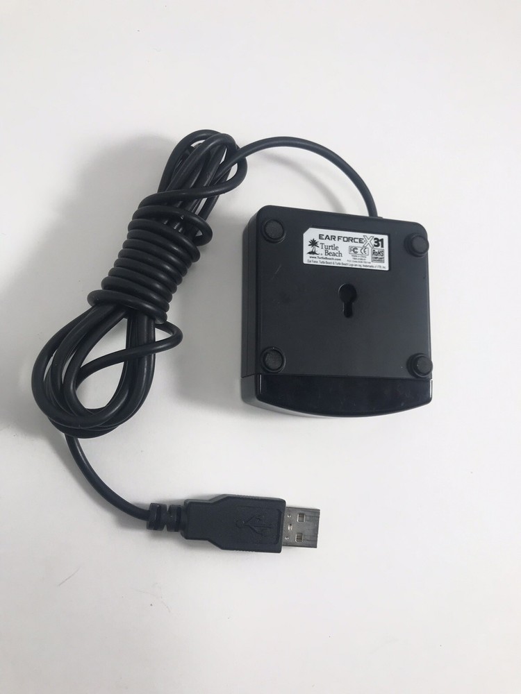 Turtle Beach Ear Force X31 Wireless RF Transmitter With USB Cable
