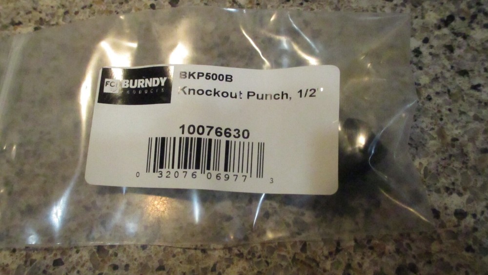 Burndy, BKP500B 1/2" Knockout Punch