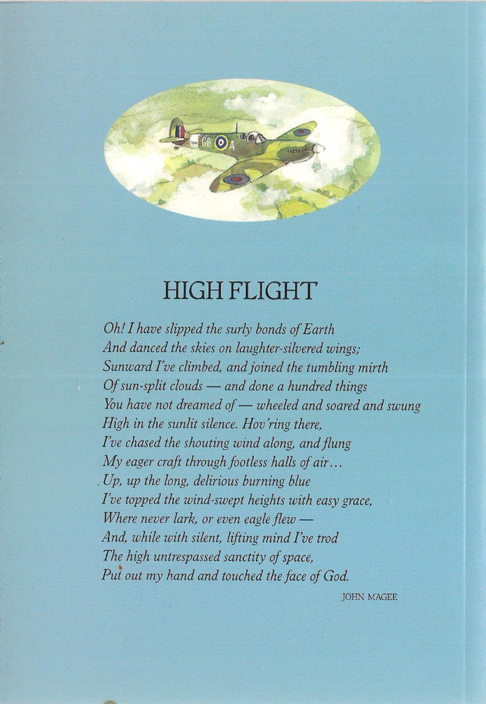 (RCAF) John Magee, The (Spitfire) Pilot Poet