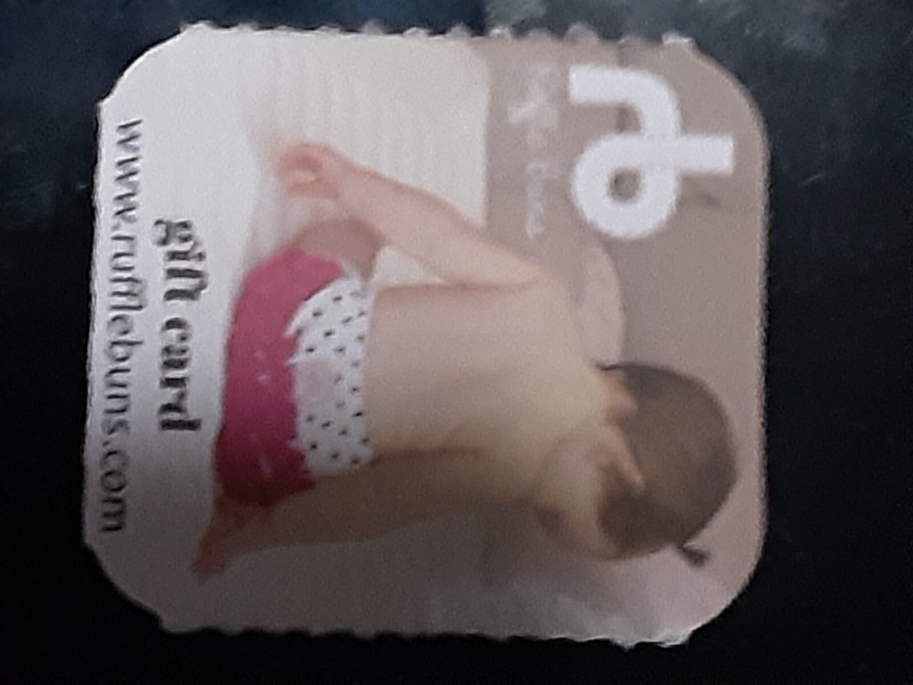 Ruffle Buns, Gift Card For Baby $60 Value