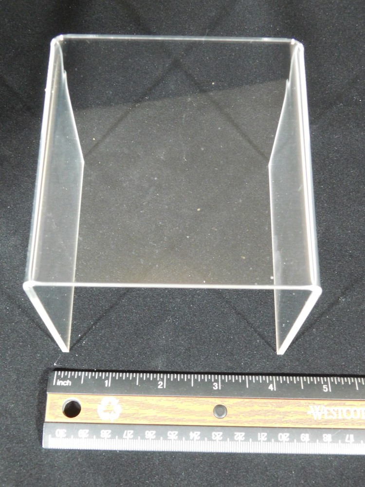 Display Stand Riser Type Large Tall Size Clear Lucite