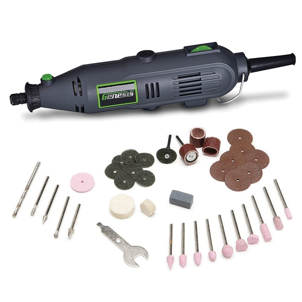 Variable Speed Rotary Tool with 40-Piece Accessory Set