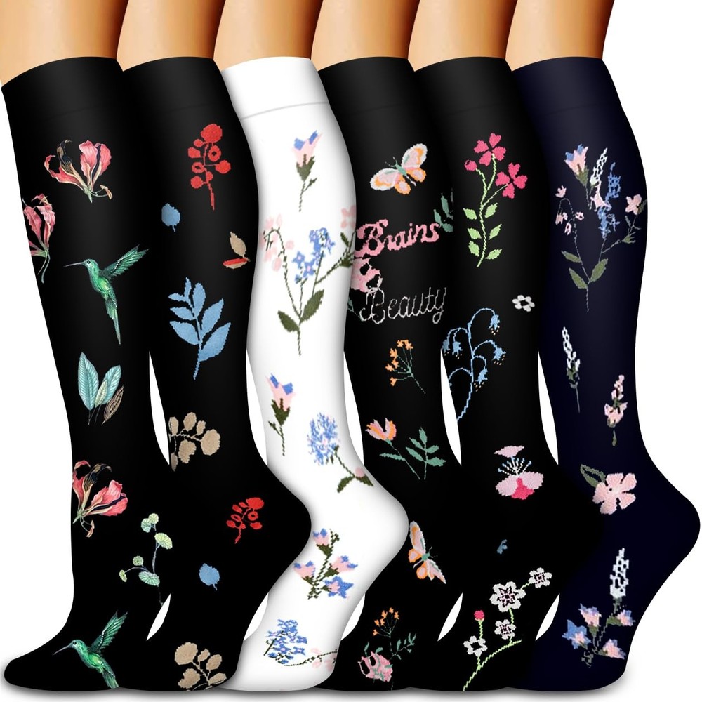 Bluemaple Compression Socks for Women & Men Small-Medium, A-collocation04
