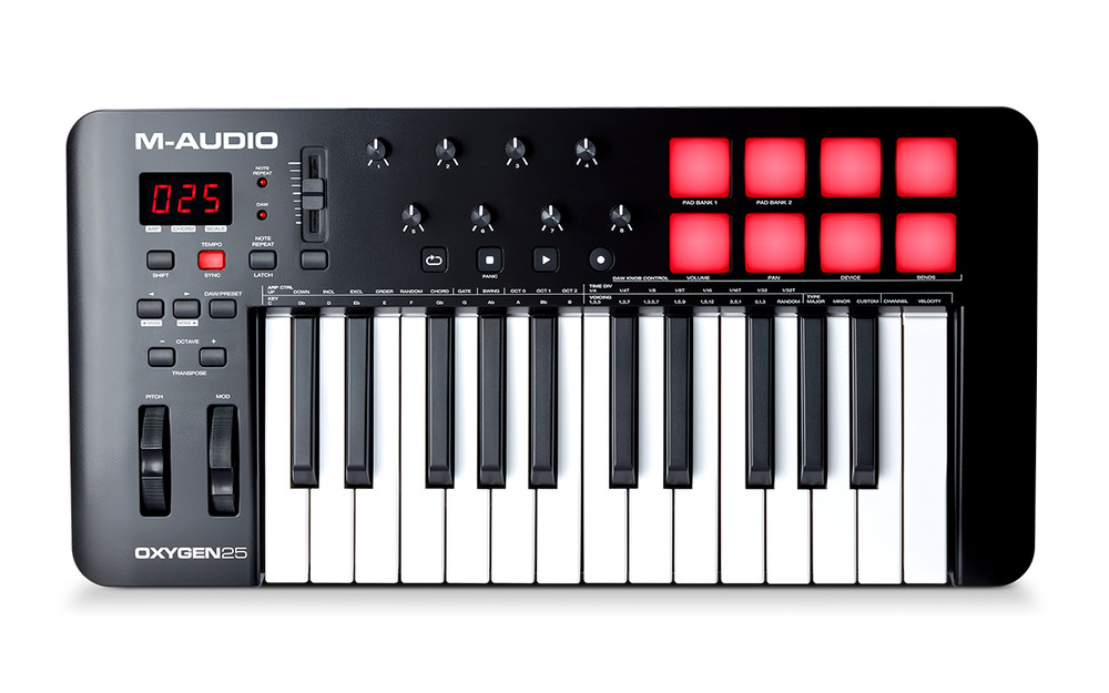 M-Audio Oxygen 25 MKV MIDI Keyboard Controller 25-Key USB DAW Beat Maker