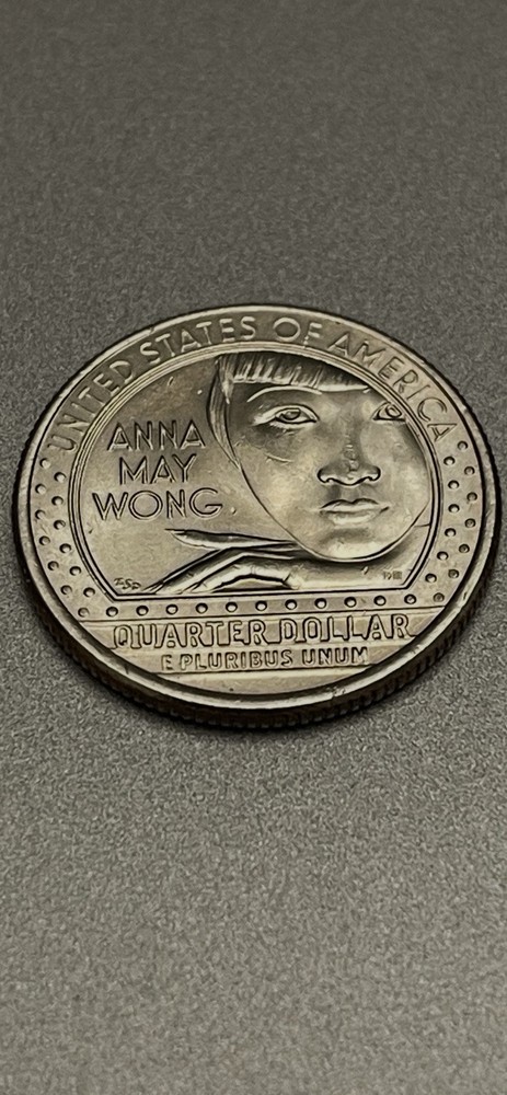 2022 Anna May Wong P Quarter Errors