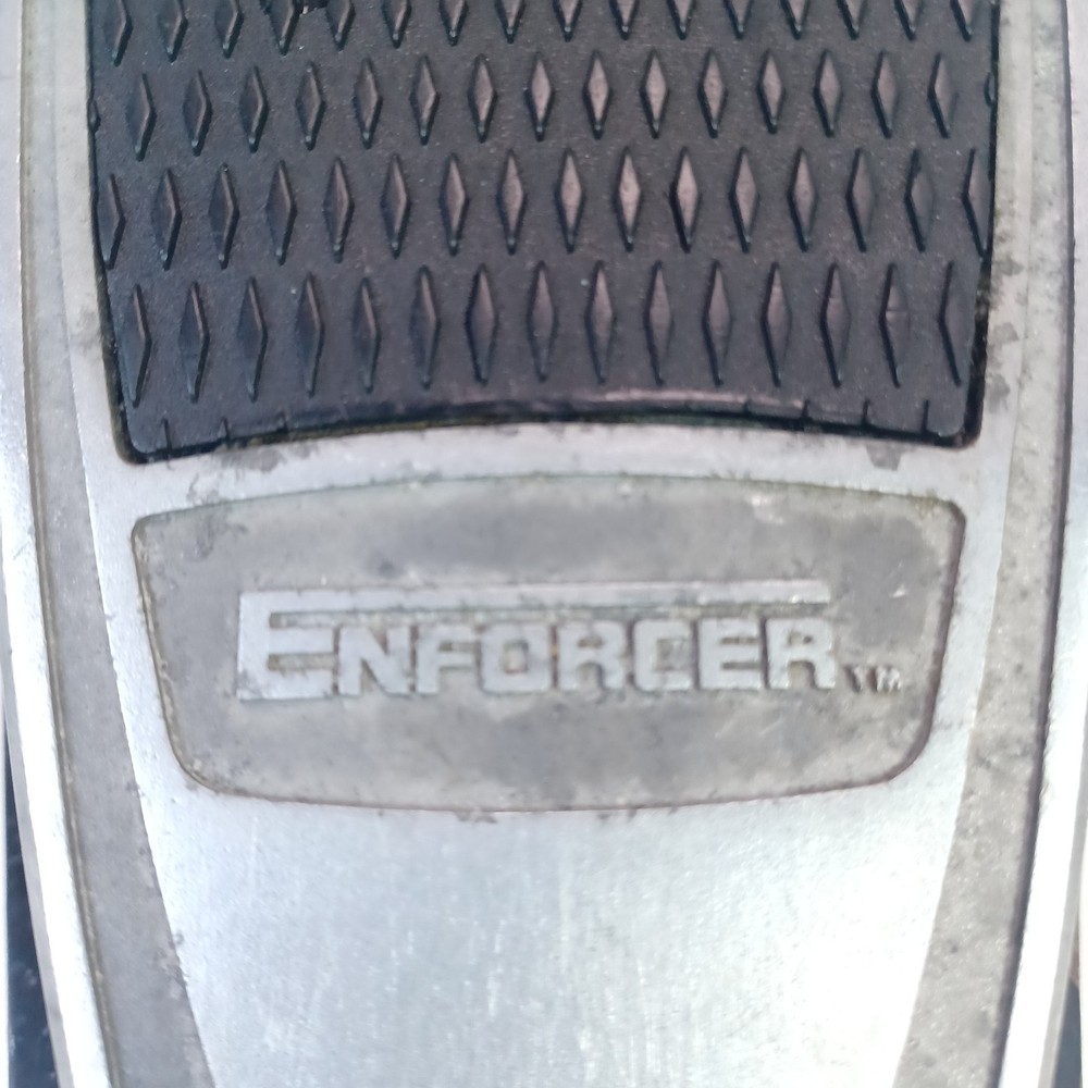 Enforcer Double-Chain-Drive Bass Drum Pedal Single-Spring Kick 90s Solid Base