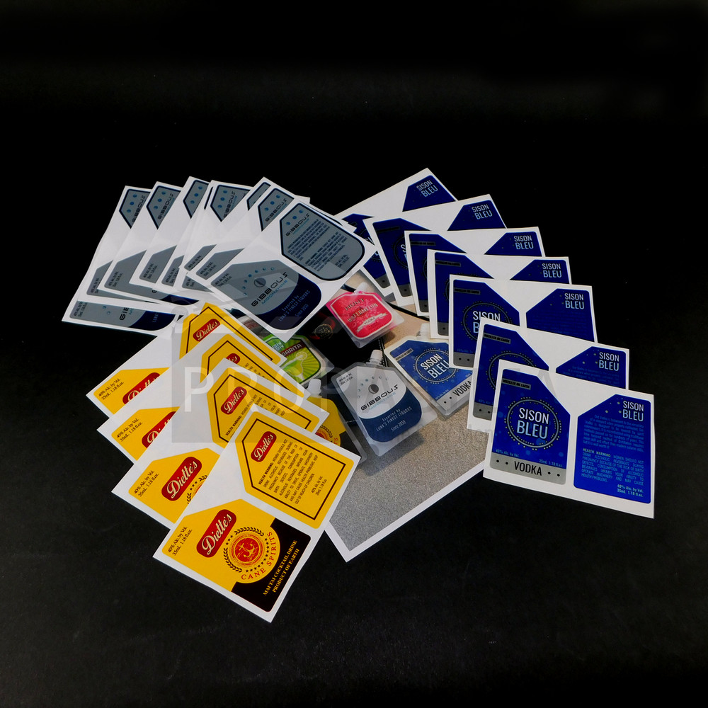 THE EXPANSE Liquor Labels Graphics Original Prop (7574-8183)