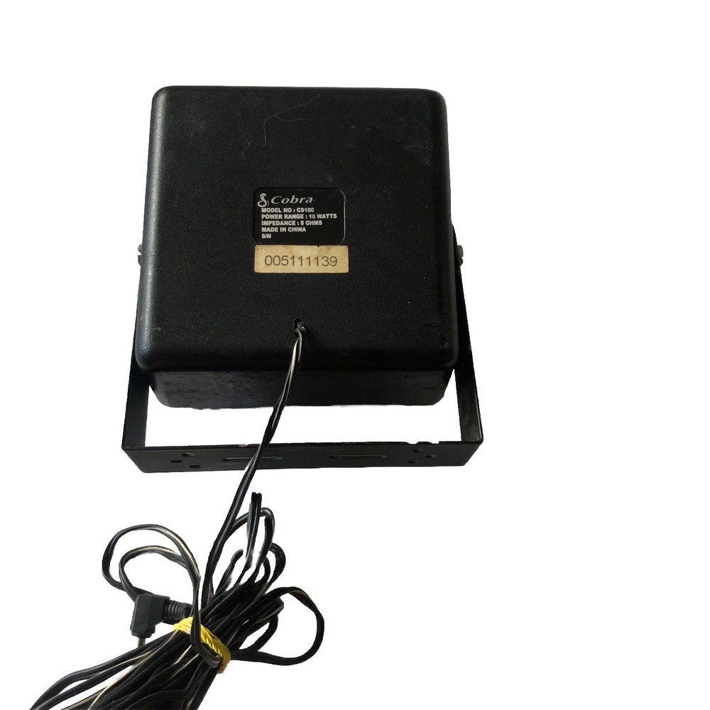 Cobra CS100 Speaker Black