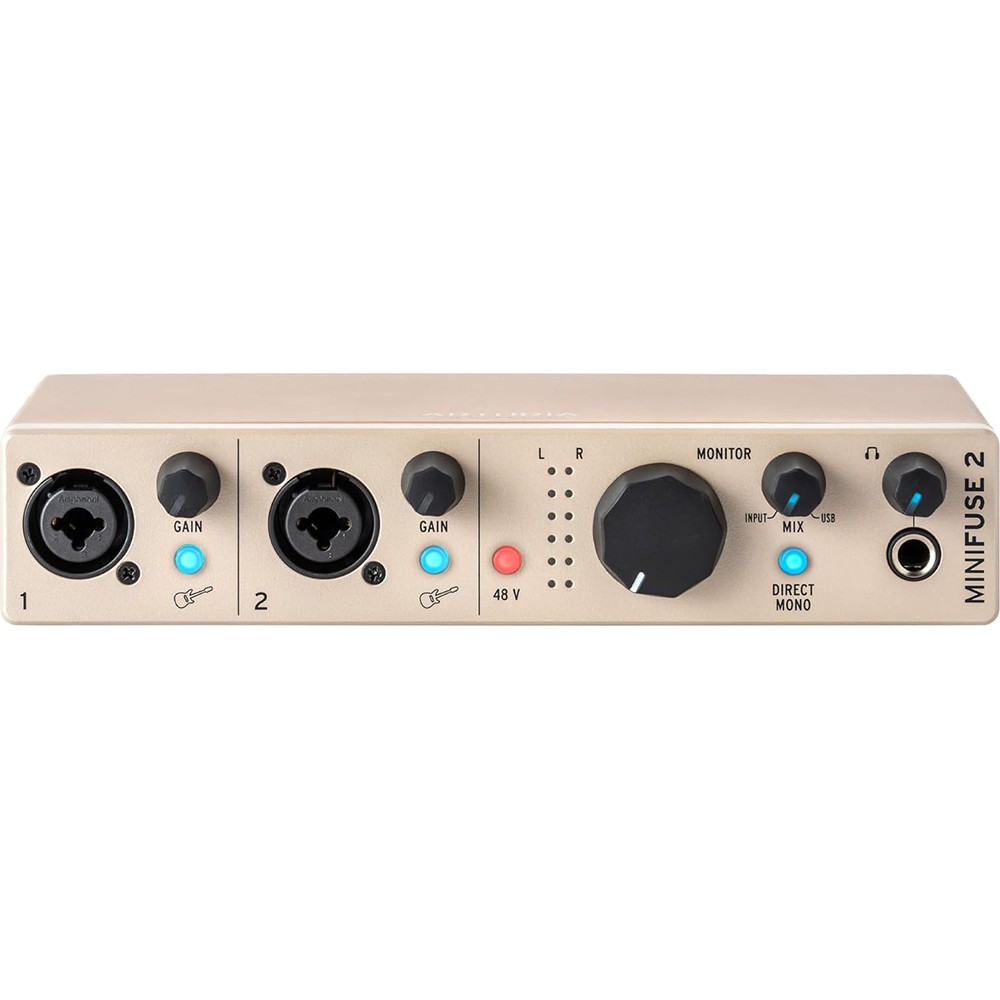 MiniFuse 2 USB-C Audio Interface, Champagne