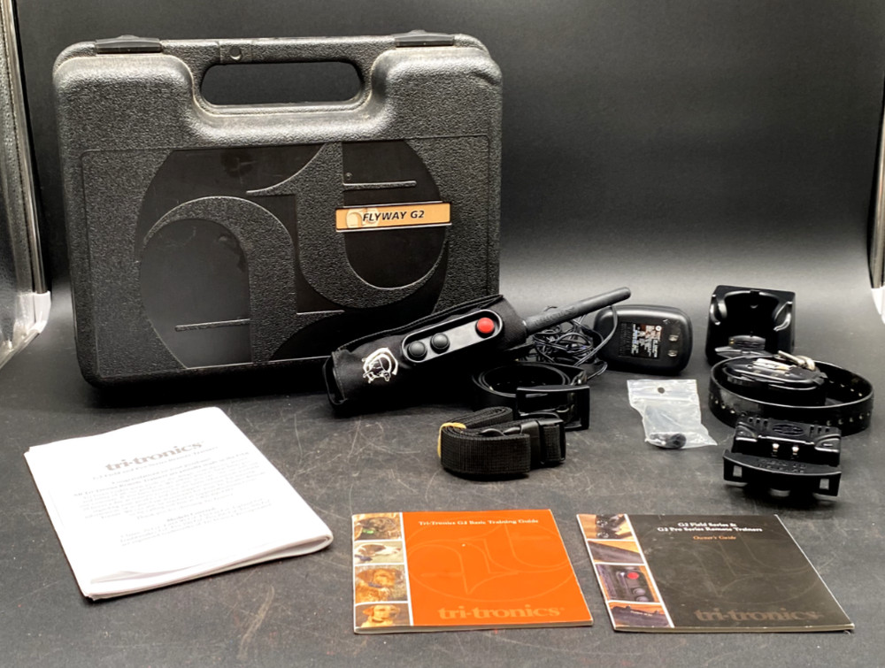 TRI - TRONICS FLYWAY G2 REMOTE DOG TRAINER SYSTEM TRANSMITTER RECEIVER KIT