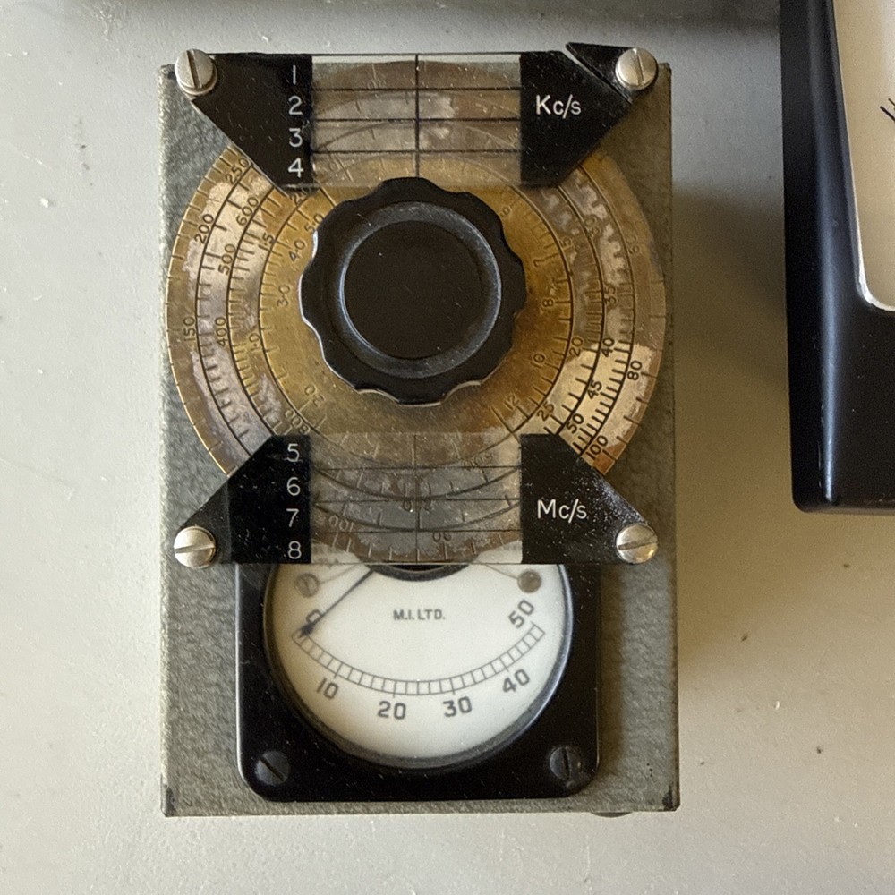 Vintage Frequency Meters / Or Steampunk Decoration