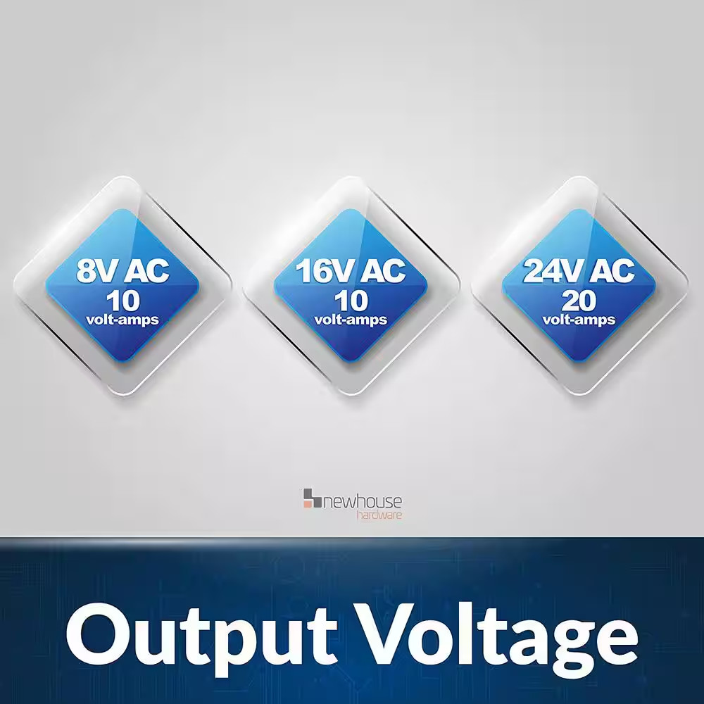 Wired Tri-Volt Doorbell Transformer