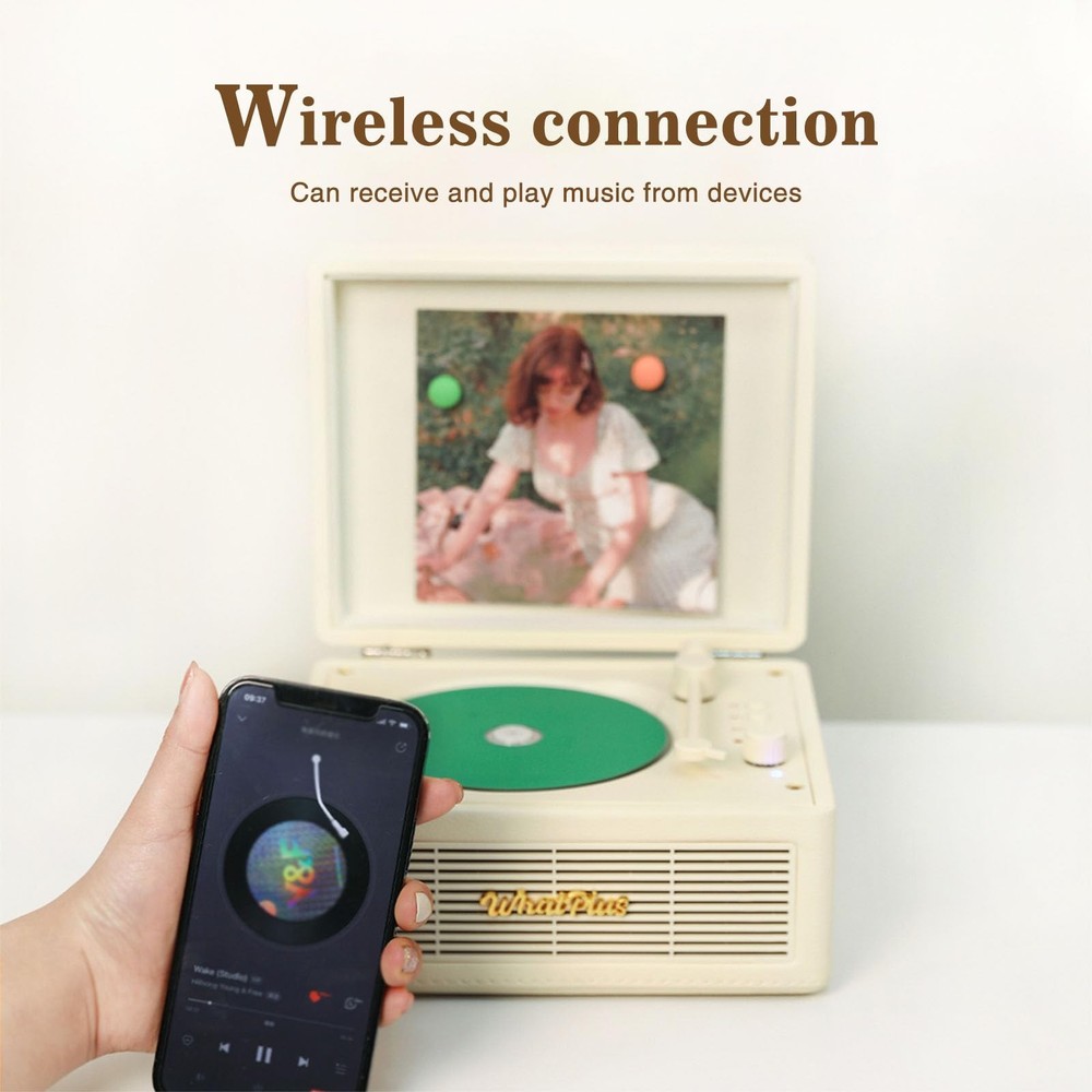 Portable CD Player with Bluetooth 5.2, Rechargeable Battery & Builtin Speaker...