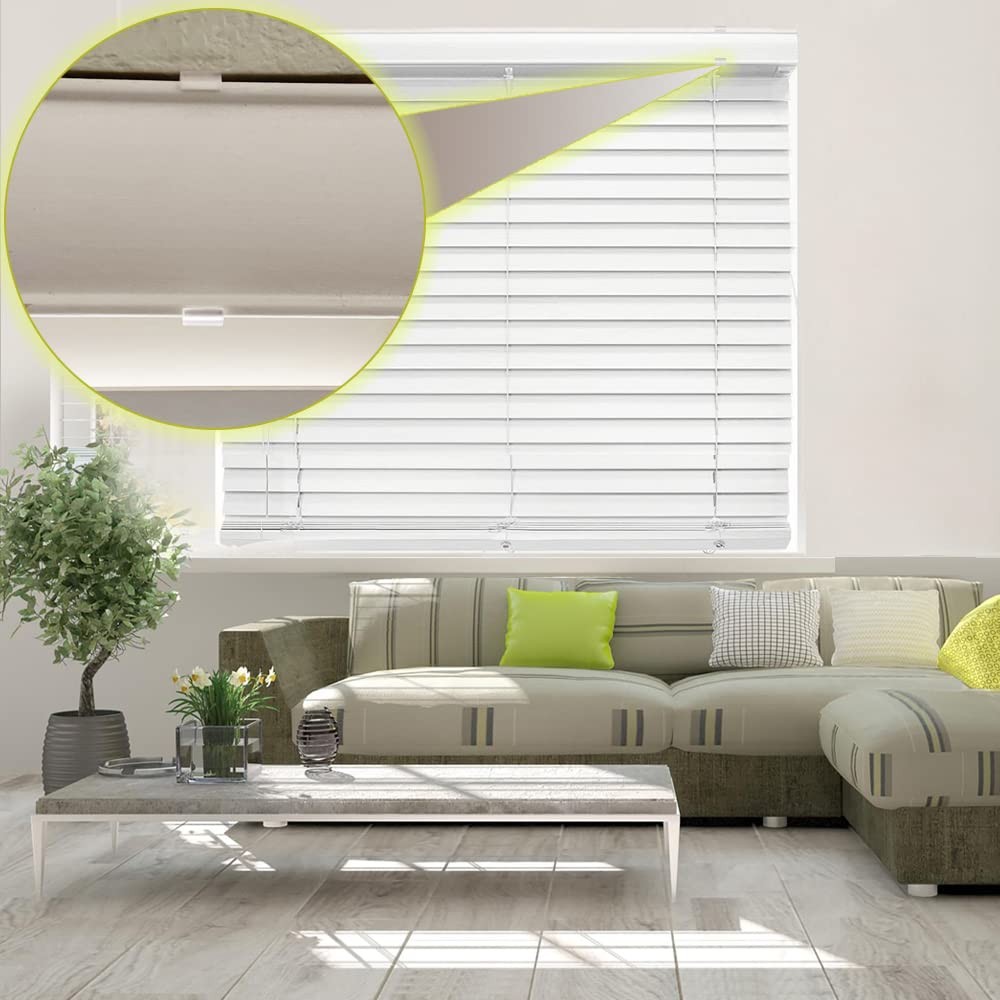 3 Inch Clear Plastic Valance Clips for Horizontal Blind 3inch,