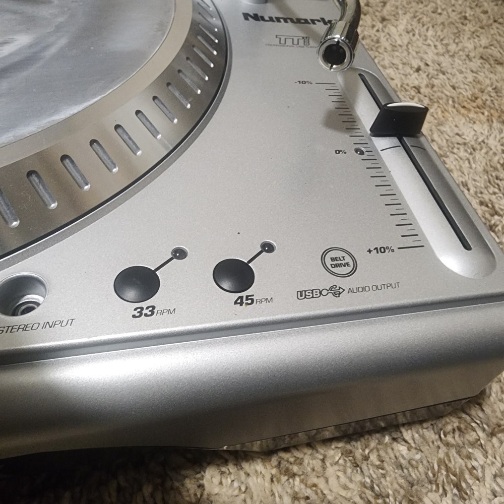Numark TT USB DJ Turntable Working Condition Needs Needle