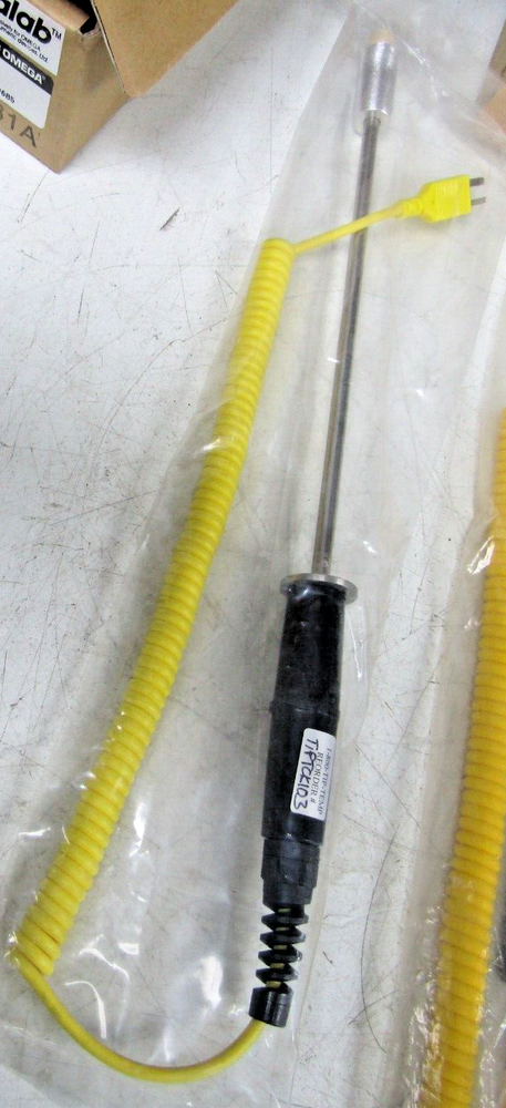 🔥 NEW TIP TEMPERATURE TIPTCK103 TC71-K SURFACE PROBE STRAIGHT MINI CONNECTOR 5'