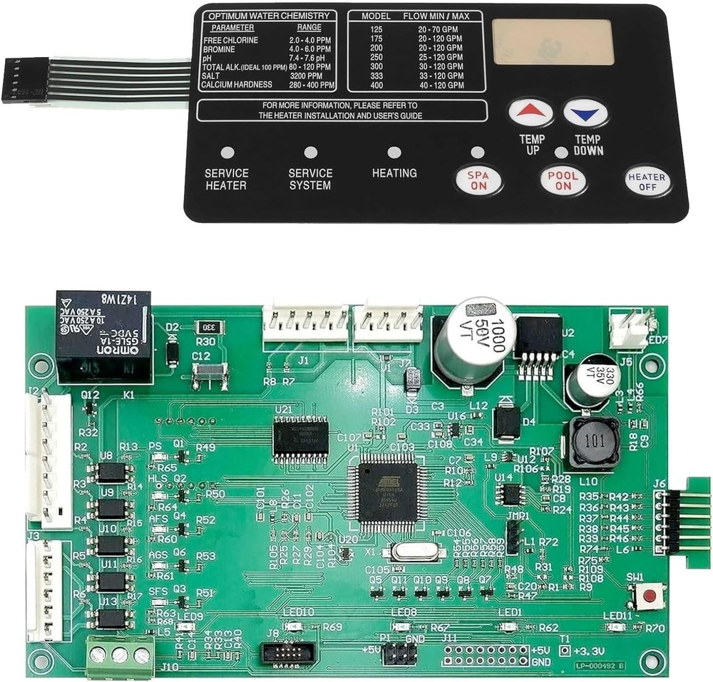 42002-0007S Pool Heater Control Board Kit for Pentair MasterTemp & Sta-Rite Max