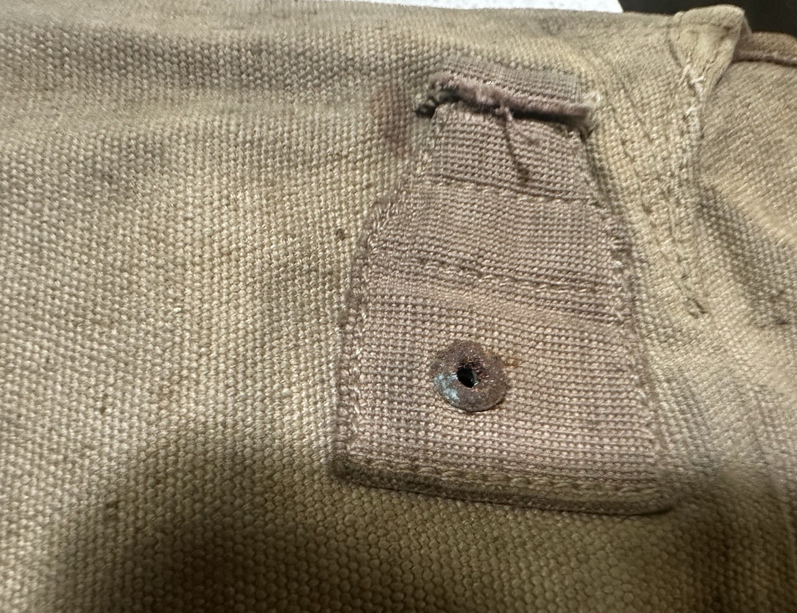 Lot Of 2 (Two) Early Spanish American War Haversacks With “D” Rings!