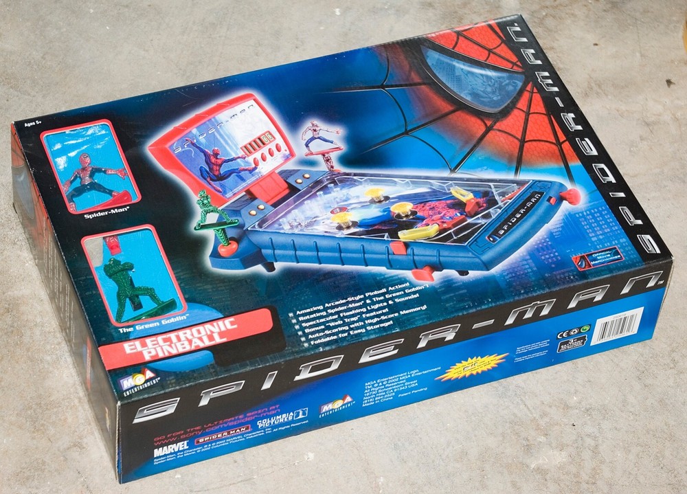 Spider man electronic pinball