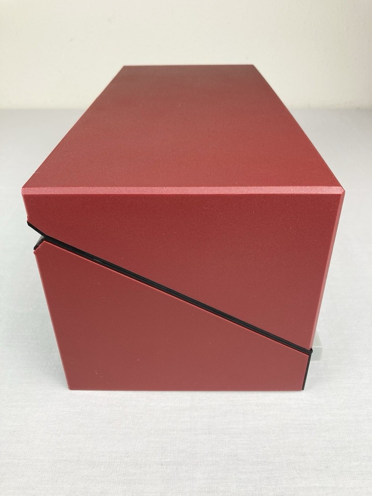 DISCGEAR SELECTOR 100E CD DVD BLURAY GAME 100 DISC STORAGE CASE RED EXCELLENT!