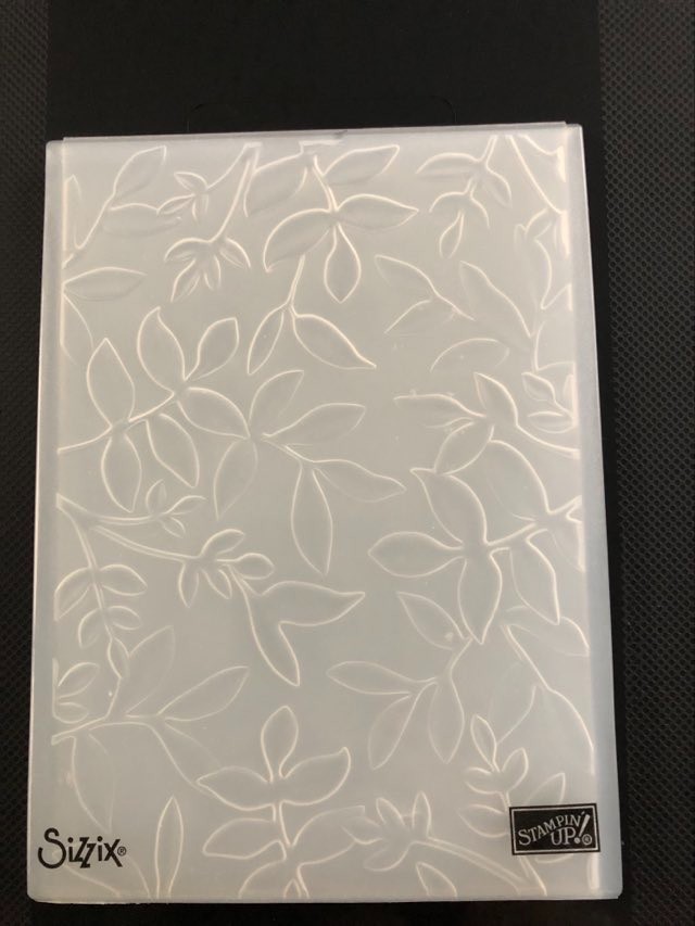 Stampin! Up! LAYERED LEAVES  - 3D EMBOSSING FOLDER