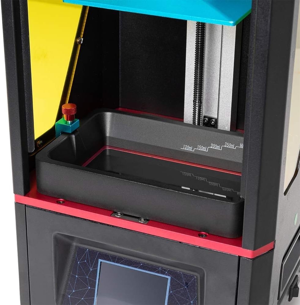 Anodized Aluminum 3D Printer Resin Vat with Preinstalled FEP - Durable & Compact