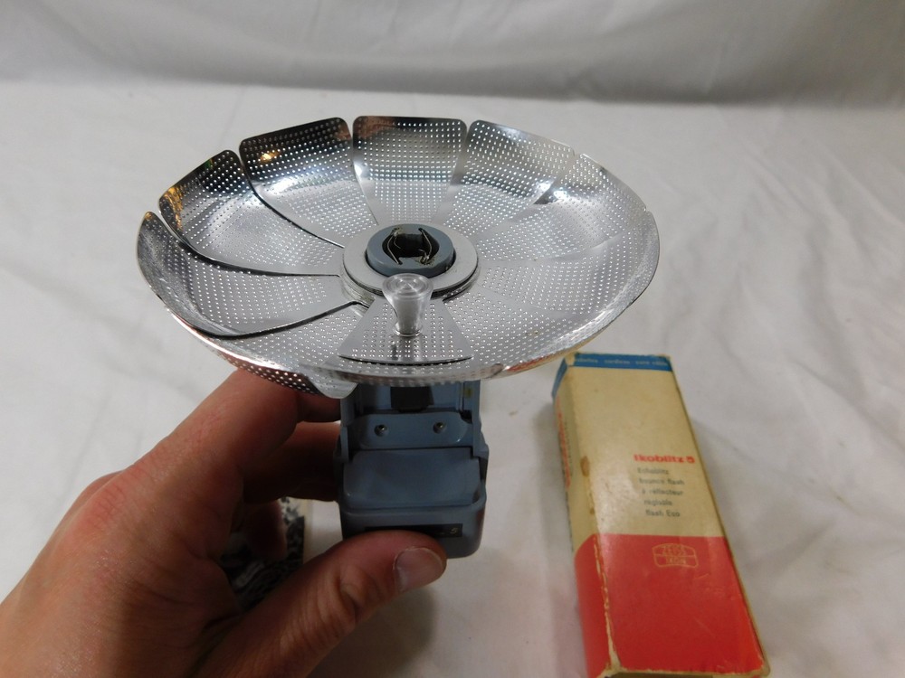 Zeiss Ikon Ikoblitz 5 Echoblitz Cold Shoe Mount Flash Unit in Box