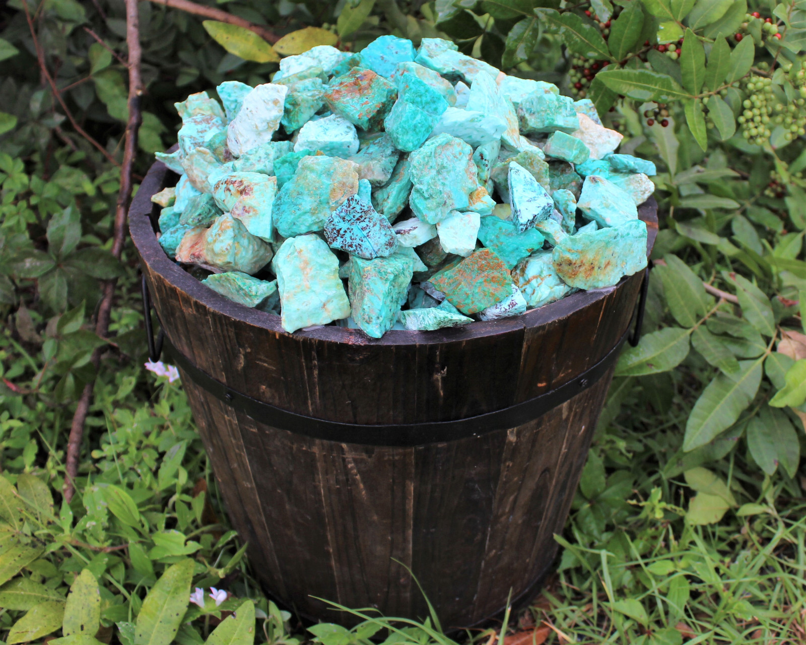 LARGE Turquoise Rough Natural Stones (2-4"): Choose Oz or lb Wholesale Bulk Lots