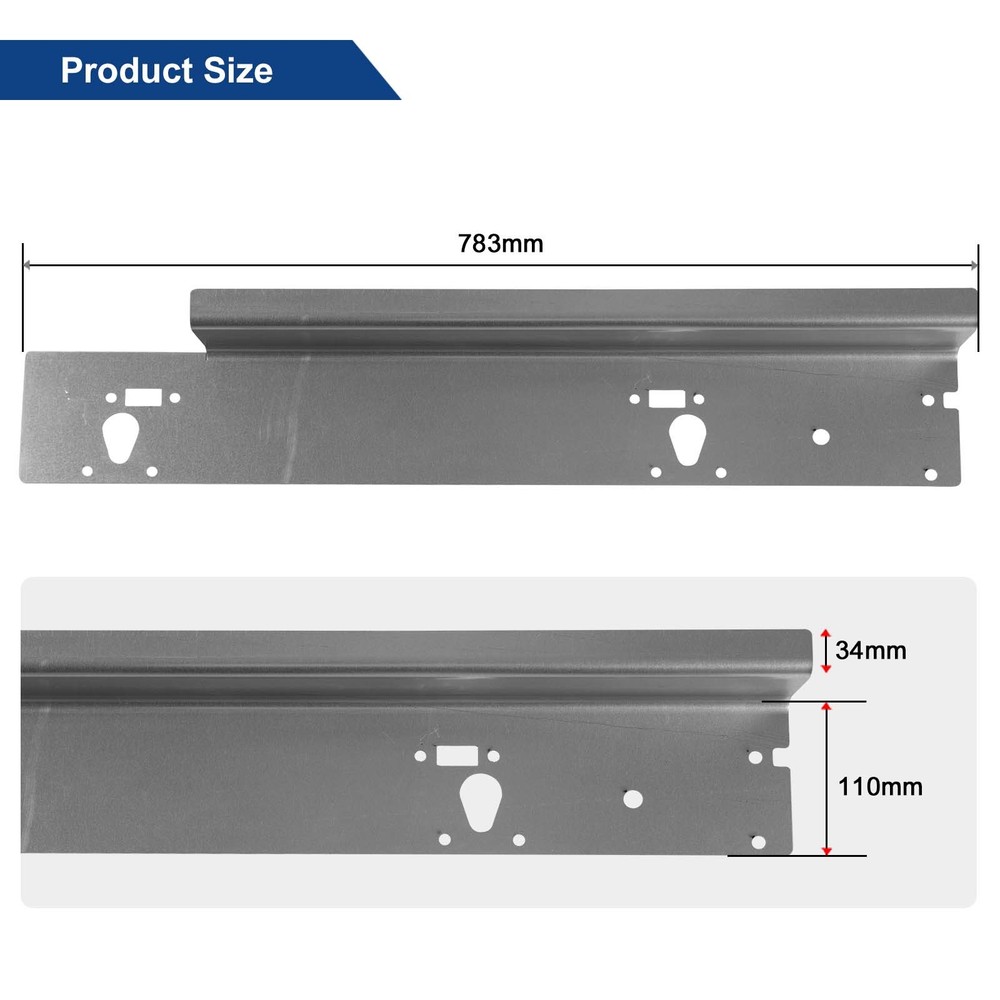 Fit For 2000-2005 Ford Excursion Full Length Inner & Outer Rocker Panels Set