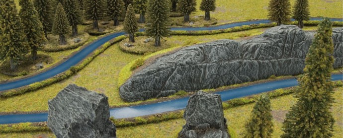 Battlefield in a Box: Streams Terrain By Battlefront BB560