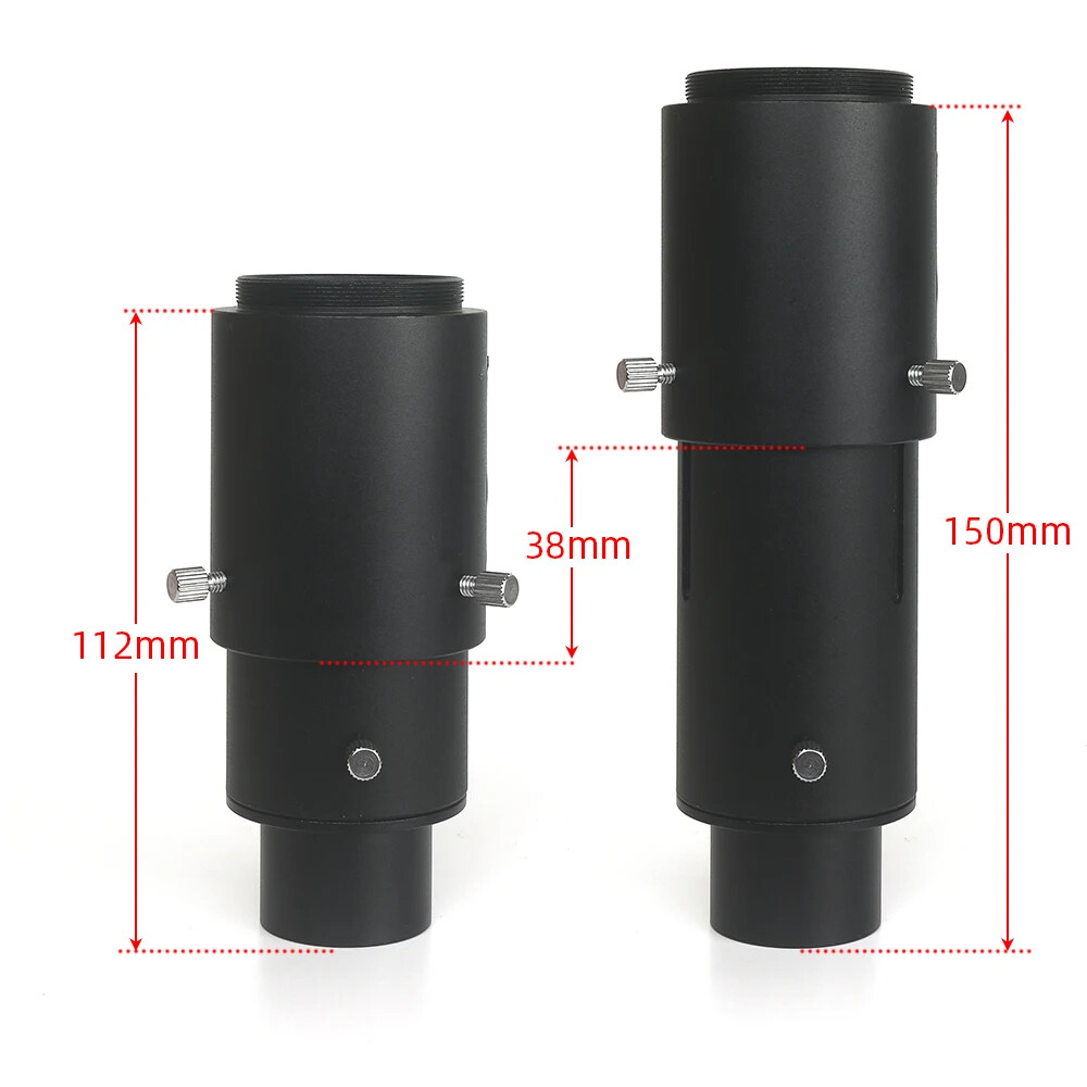 1.25" Telescope T Thread Camera Adapter for Prime Focus and Variable Eyepiece
