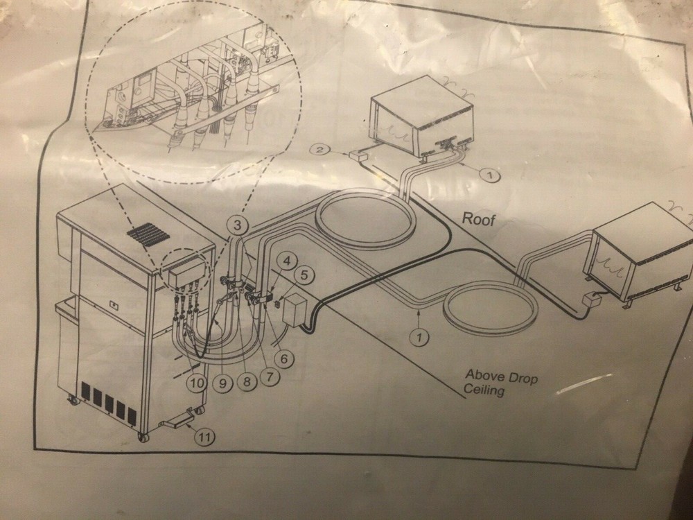 Taylor Ice Cream Machine Model 8756 Remote Condenser Installation Instructions