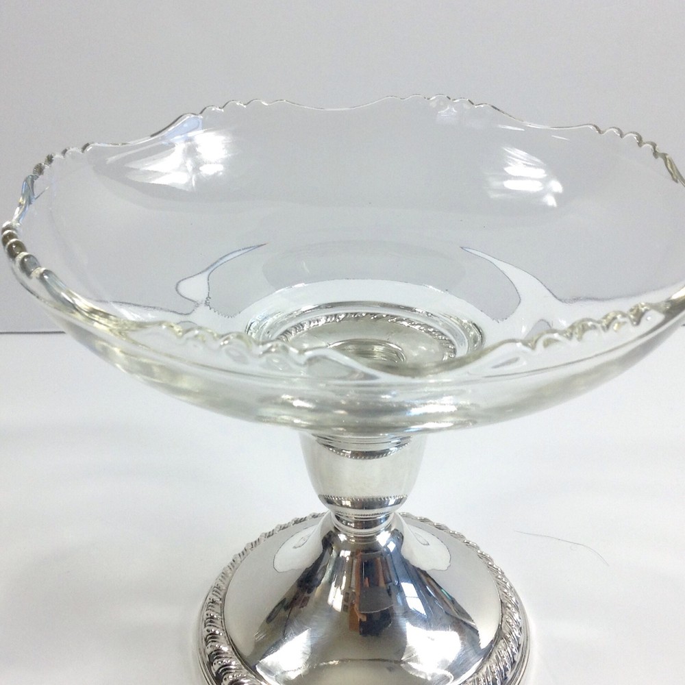 Rogers Weighted Sterling Silver 5-3/8" Compote Dish