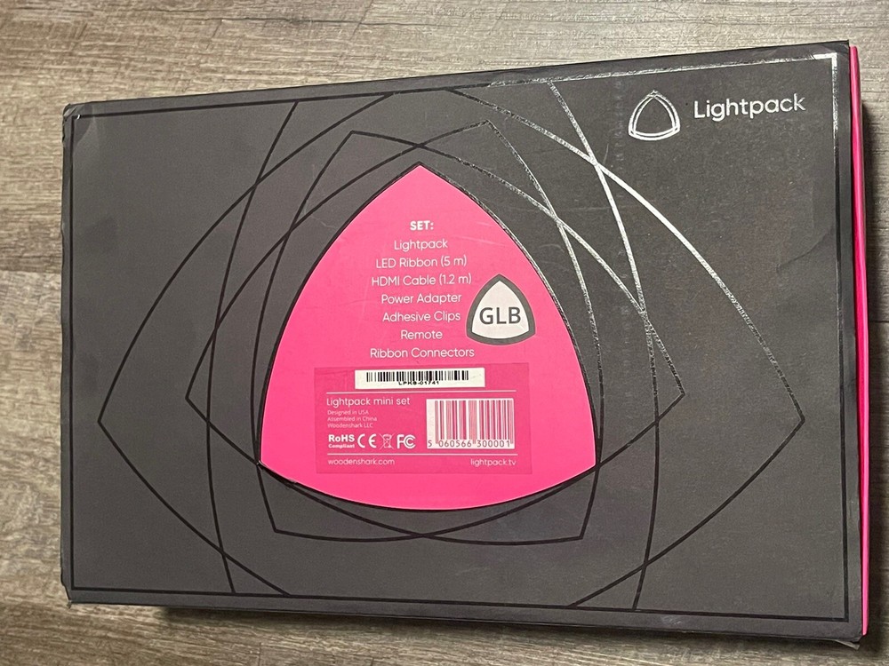 WoodenShark Lightpack Content-Driven Lighting / Backlighting LED Set for TV