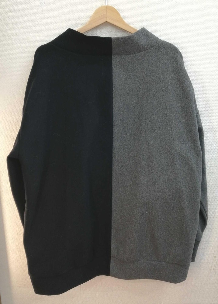 Neroli Navy Gray Ester Cardigan
