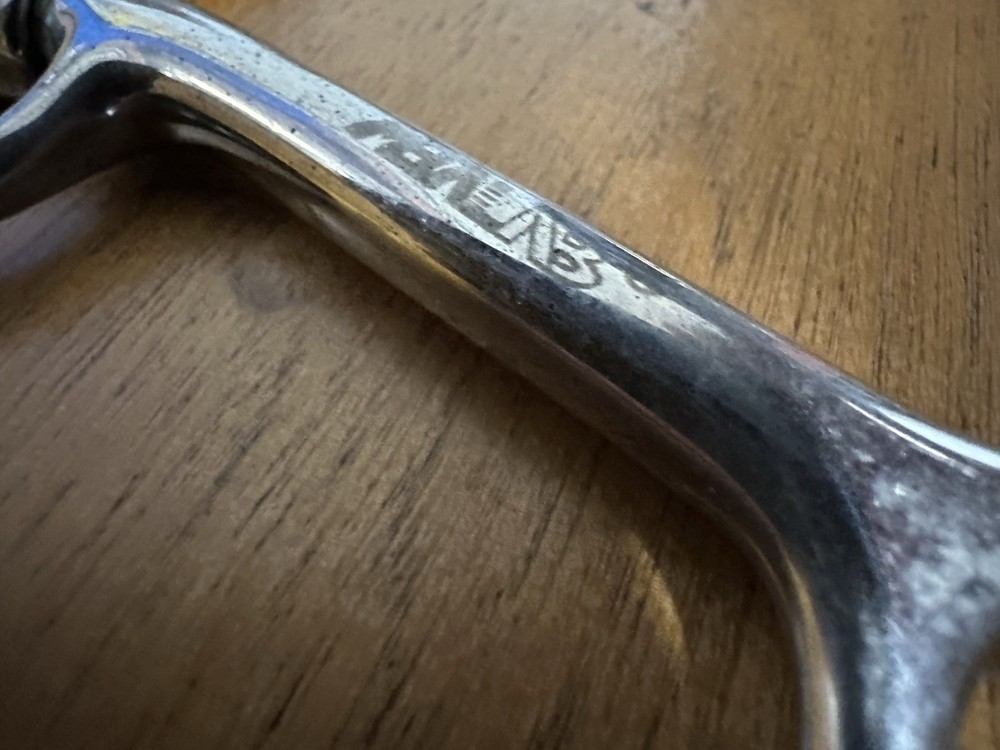 5” Partrade Metalab 3 Piece Shanked Snaffle Wester Bit