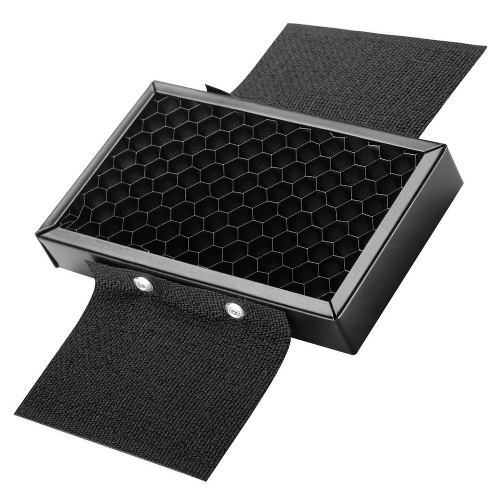 Portable Flash Spot Filter Honeycomb Grid Softbox Reflector for Flash