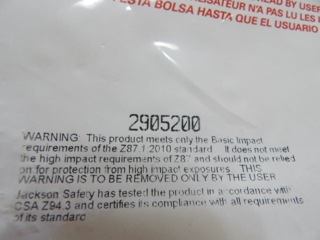 Jackson Clear Shield with Metal Ring 2905200