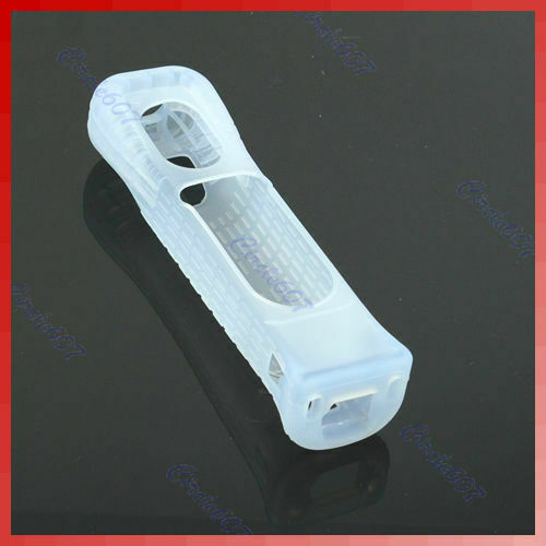 White Silicone Case Cover For Nintendo Wii Remote Controller With Motion Plus u