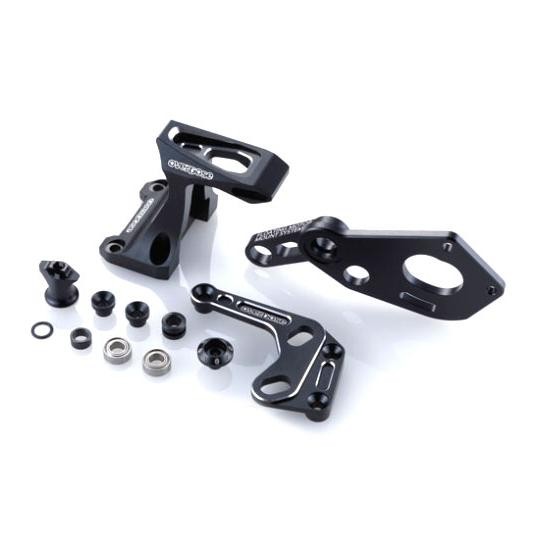 OVERDOSE OD2488b Floating Motor Mount System Black for GALM Drift Chassis New