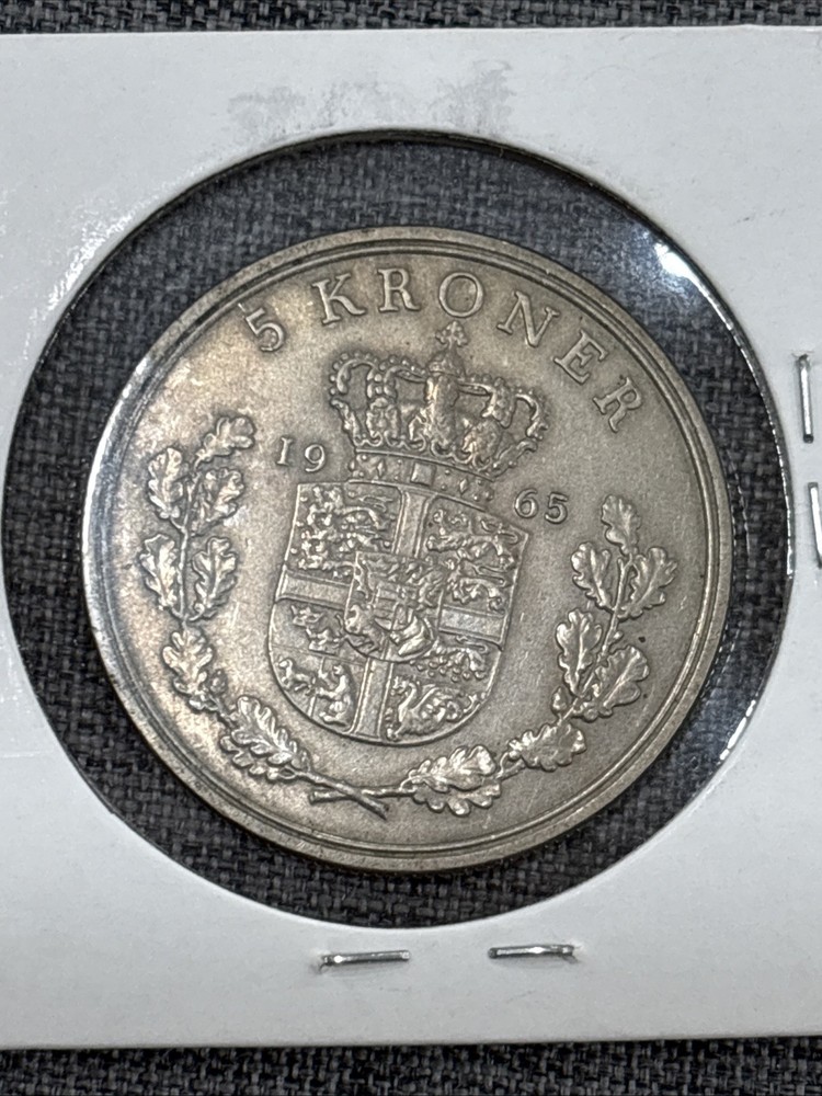 1965 Denmark 5 Kroner